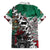 Aztec Warrior Mexican Family Matching Short Sleeve Bodycon Dress and Hawaiian Shirt Aztec Calendar Coat of Arms