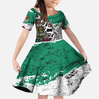 Aztec Warrior Mexican Family Matching Summer Maxi Dress and Hawaiian Shirt Aztec Calendar Coat of Arms