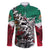 Aztec Warrior Mexican Family Matching Summer Maxi Dress and Hawaiian Shirt Aztec Calendar Coat of Arms