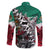 Aztec Warrior Mexican Family Matching Summer Maxi Dress and Hawaiian Shirt Aztec Calendar Coat of Arms