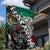 Aztec Warrior Mexican Garden Flag Aztec Calendar Coat of Arms