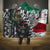 Aztec Warrior Mexican Hooded Blanket Aztec Calendar Coat of Arms