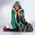 Aztec Warrior Mexican Hooded Blanket Aztec Calendar Coat of Arms