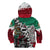 Aztec Warrior Mexican Kid Hoodie Aztec Calendar Coat of Arms