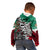 Aztec Warrior Mexican Kid Hoodie Aztec Calendar Coat of Arms