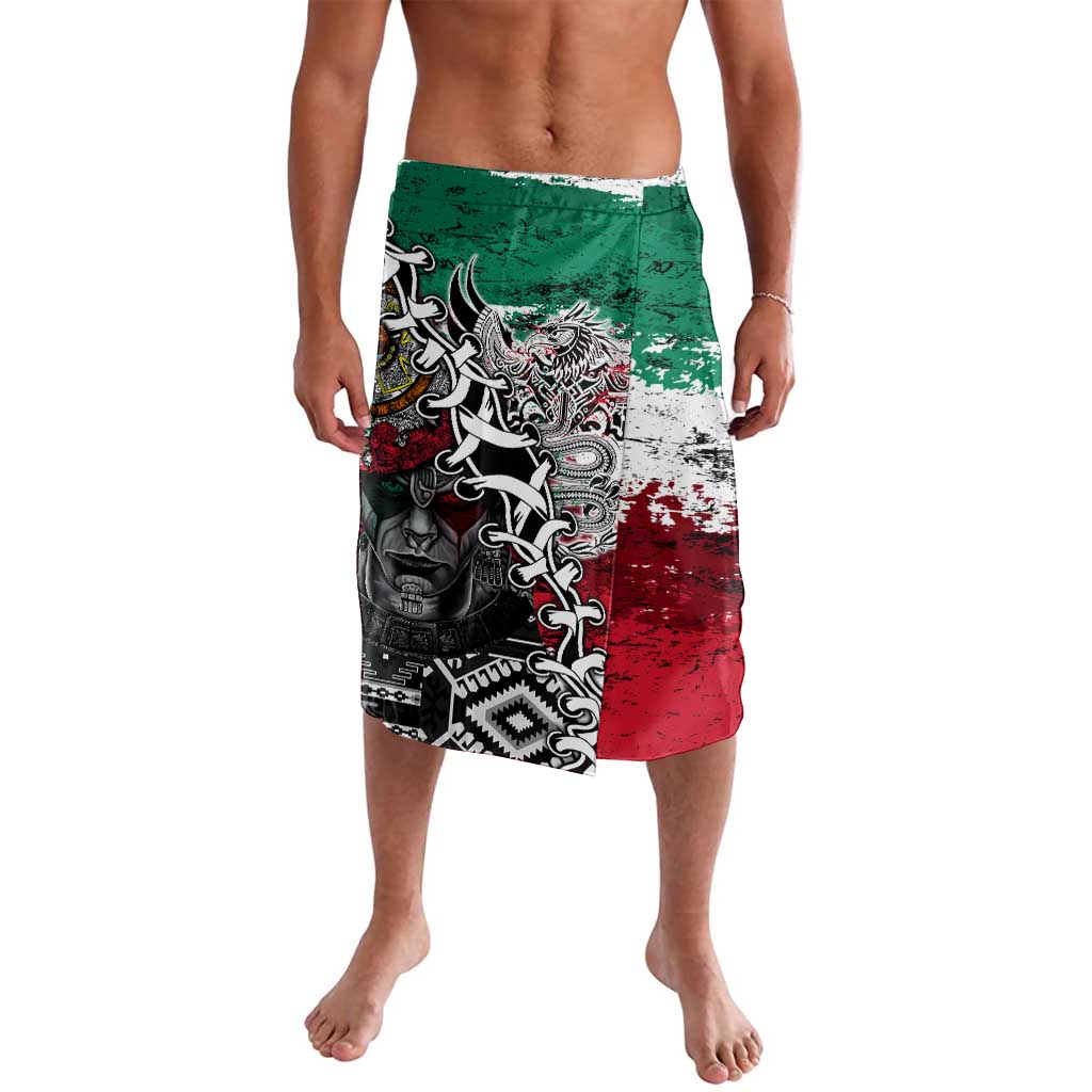 Aztec Warrior Mexican Lavalava Aztec Calendar Coat of Arms