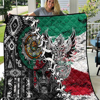 Aztec Warrior Mexican Quilt Aztec Calendar Coat of Arms