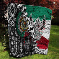 Aztec Warrior Mexican Quilt Aztec Calendar Coat of Arms
