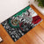 Aztec Warrior Mexican Rubber Doormat Aztec Calendar Coat of Arms