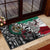 Aztec Warrior Mexican Rubber Doormat Aztec Calendar Coat of Arms