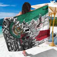 Aztec Warrior Mexican Sarong Aztec Calendar Coat of Arms