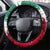 Aztec Warrior Mexican Steering Wheel Cover Aztec Calendar Coat of Arms