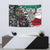 Aztec Warrior Mexican Tapestry Aztec Calendar Coat of Arms