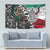 Aztec Warrior Mexican Tapestry Aztec Calendar Coat of Arms