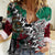 Aztec Warrior Mexican Women Casual Shirt Aztec Calendar Coat of Arms