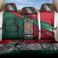 My Home My Blood Mexico Back Car Seat Cover Mexican Map Aztec