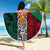 My Home My Blood Mexico Beach Blanket Mexican Map Aztec
