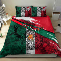 My Home My Blood Mexico Bedding Set Mexican Map Aztec