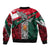 My Home My Blood Mexico Bomber Jacket Mexican Map Aztec