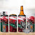 My Home My Blood Mexico 4 in 1 Can Cooler Tumbler Mexican Map Aztec
