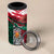 My Home My Blood Mexico 4 in 1 Can Cooler Tumbler Mexican Map Aztec
