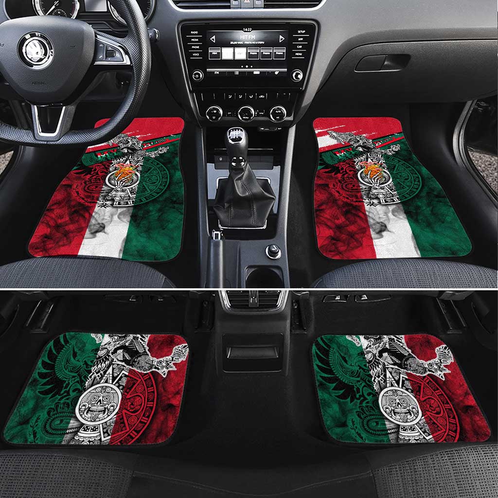 My Home My Blood Mexico Car Mats Mexican Map Aztec