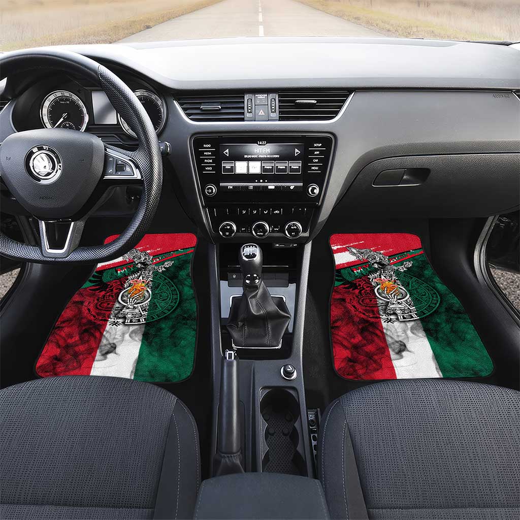 My Home My Blood Mexico Car Mats Mexican Map Aztec