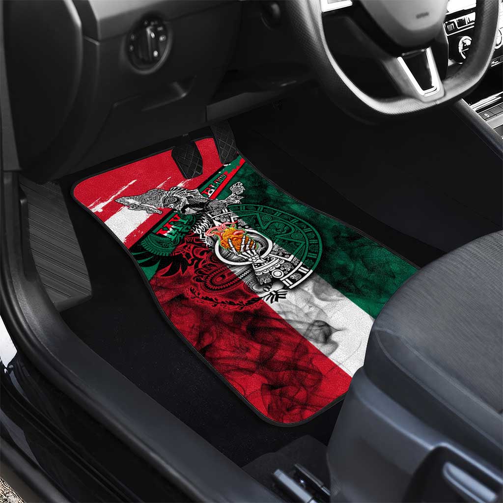 My Home My Blood Mexico Car Mats Mexican Map Aztec
