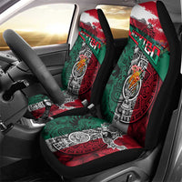 My Home My Blood Mexico Car Seat Cover Mexican Map Aztec