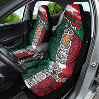 My Home My Blood Mexico Car Seat Cover Mexican Map Aztec