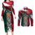 My Home My Blood Mexico Couples Matching Long Sleeve Bodycon Dress and Long Sleeve Button Shirt Mexican Map Aztec