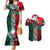 My Home My Blood Mexico Couples Matching Mermaid Dress and Hawaiian Shirt Mexican Map Aztec