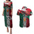 My Home My Blood Mexico Couples Matching Puletasi and Hawaiian Shirt Mexican Map Aztec