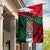 My Home My Blood Mexico Garden Flag Mexican Map Aztec