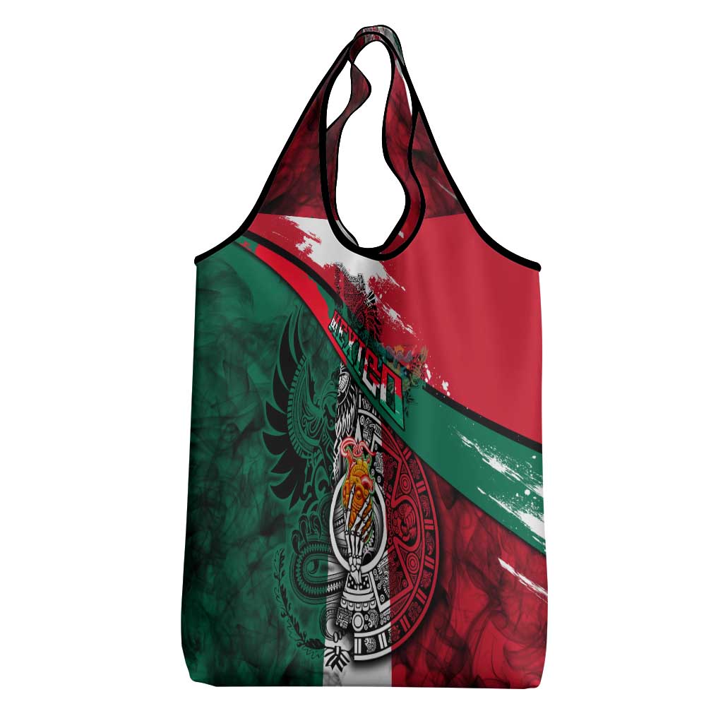 My Home My Blood Mexico Grocery Bag Mexican Map Aztec