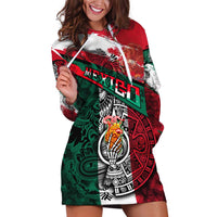 My Home My Blood Mexico Hoodie Dress Mexican Map Aztec