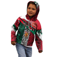 My Home My Blood Mexico Kid Hoodie Mexican Map Aztec