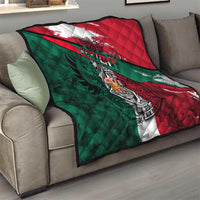My Home My Blood Mexico Quilt Mexican Map Aztec