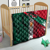 My Home My Blood Mexico Quilt Mexican Map Aztec