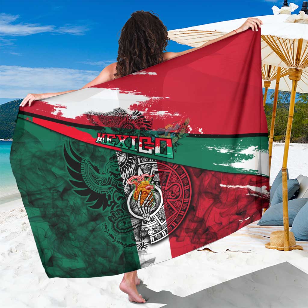 My Home My Blood Mexico Sarong Mexican Map Aztec