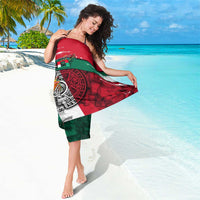 My Home My Blood Mexico Sarong Mexican Map Aztec