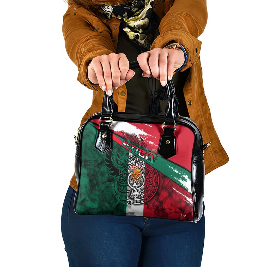 My Home My Blood Mexico Shoulder Handbag Mexican Map Aztec