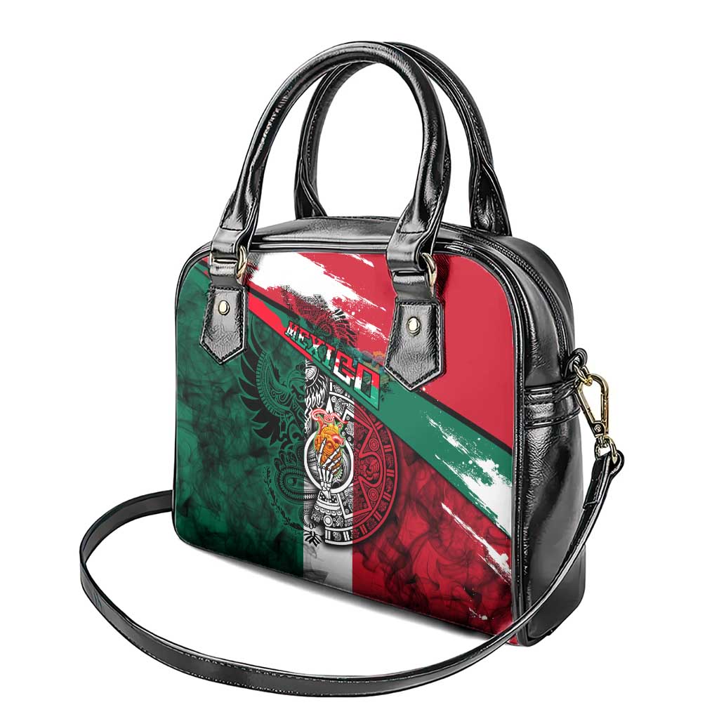 My Home My Blood Mexico Shoulder Handbag Mexican Map Aztec