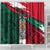 My Home My Blood Mexico Shower Curtain Mexican Map Aztec