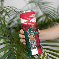 My Home My Blood Mexico Skinny Tumbler Mexican Map Aztec