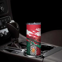 My Home My Blood Mexico Skinny Tumbler Mexican Map Aztec