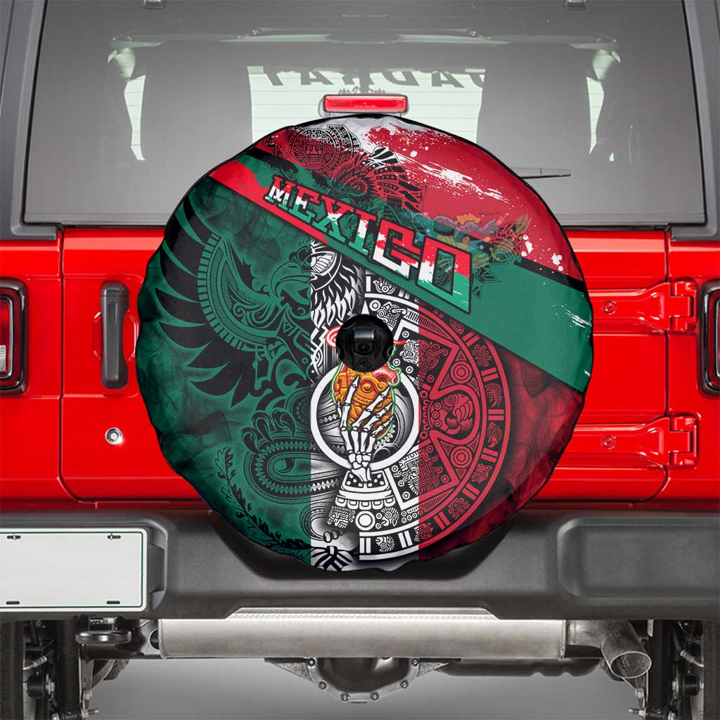 My Home My Blood Mexico Spare Tire Cover Mexican Map Aztec