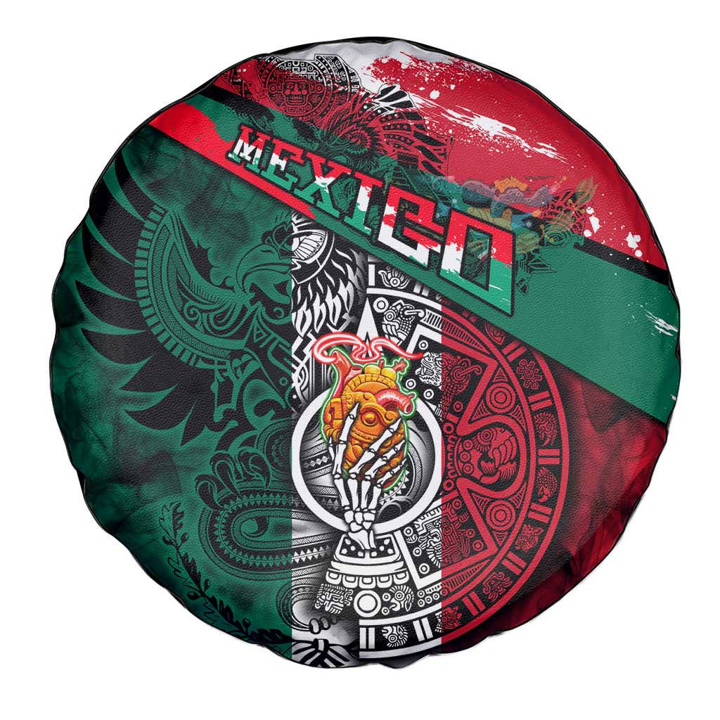 My Home My Blood Mexico Spare Tire Cover Mexican Map Aztec