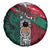 My Home My Blood Mexico Spare Tire Cover Mexican Map Aztec
