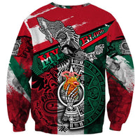 My Home My Blood Mexico Sweatshirt Mexican Map Aztec